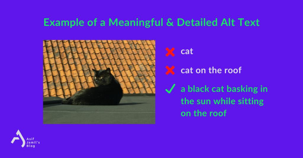 How to write alt text for accessibility and ensure accessible web content with detailed & meaning alternative texts 